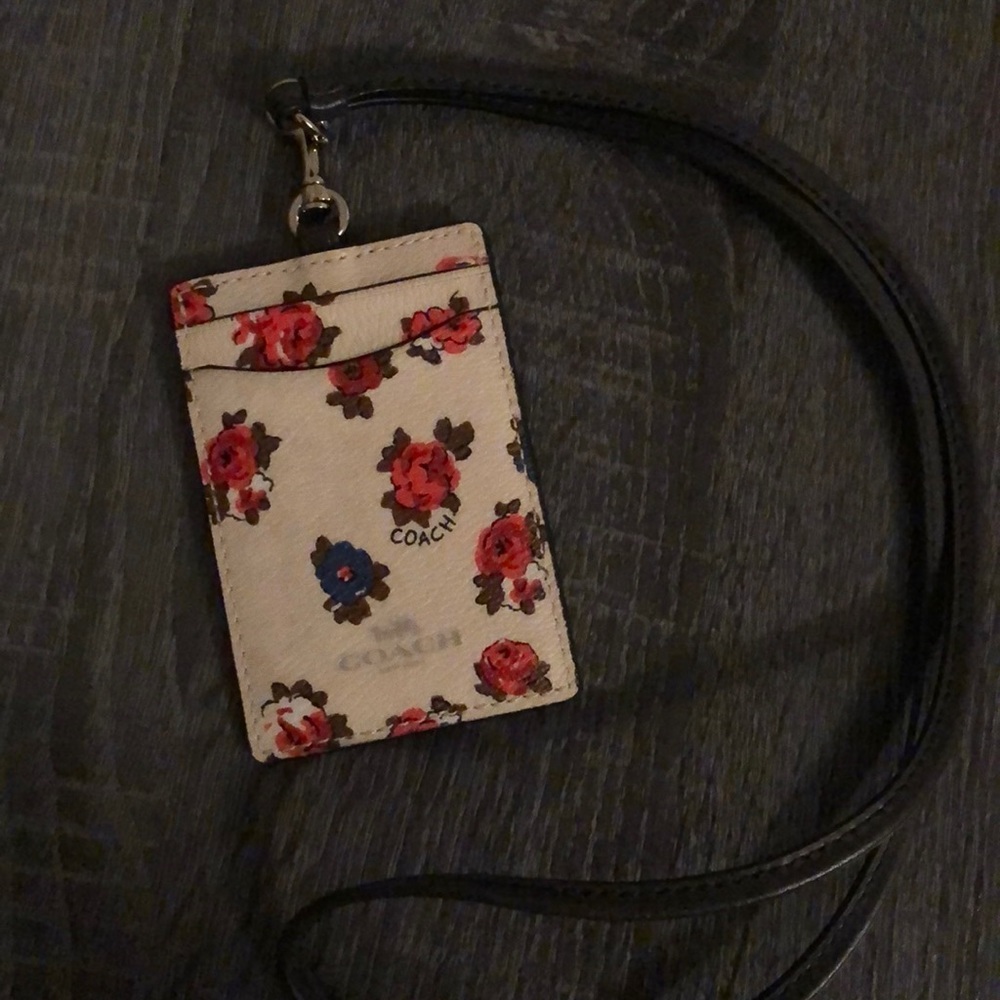 Coach lanyard